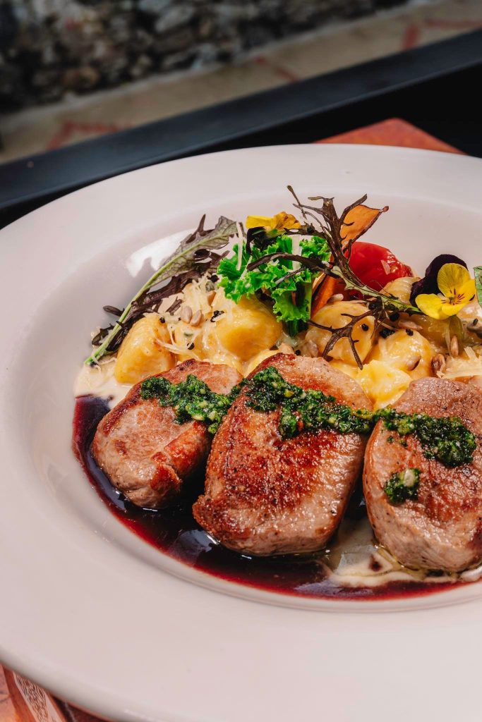 GRILLED ALPACA WITH GNOCCHI