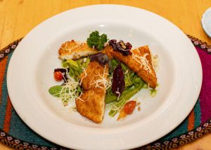 Chicken Fetuccini in Pesto Sauce