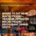 eat near machu picchu