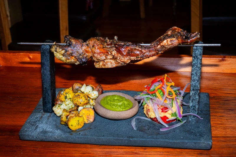 roasted guinea pig