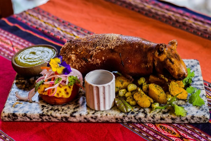 roasted guinea pig