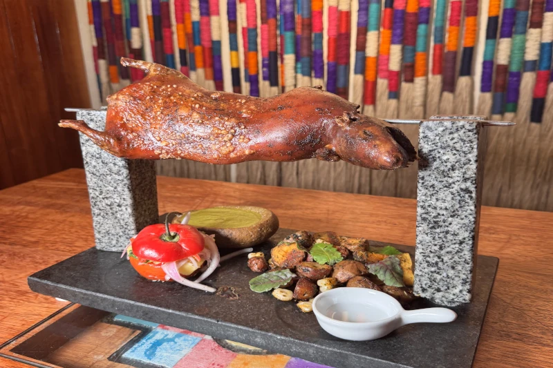 roasted guinea pig