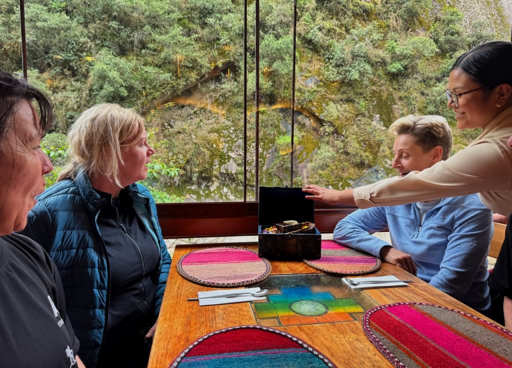 Chocolate Brownie in Machu Picchu