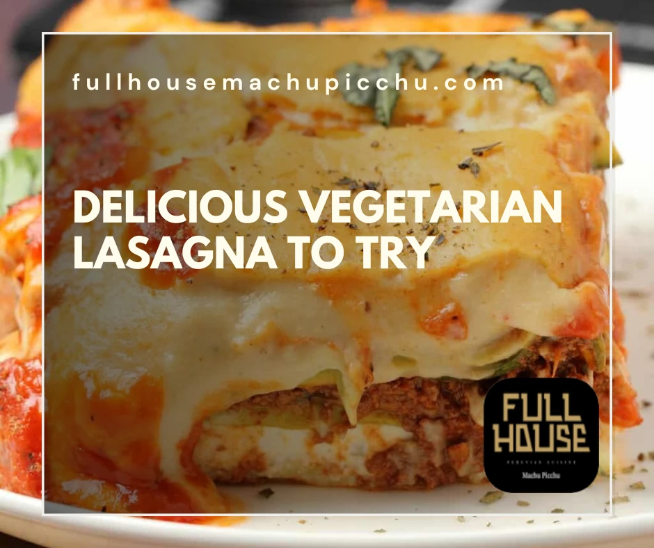 vegetarian lasagna