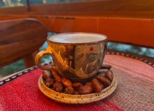 Hot Chocolate in Machu Picchu
