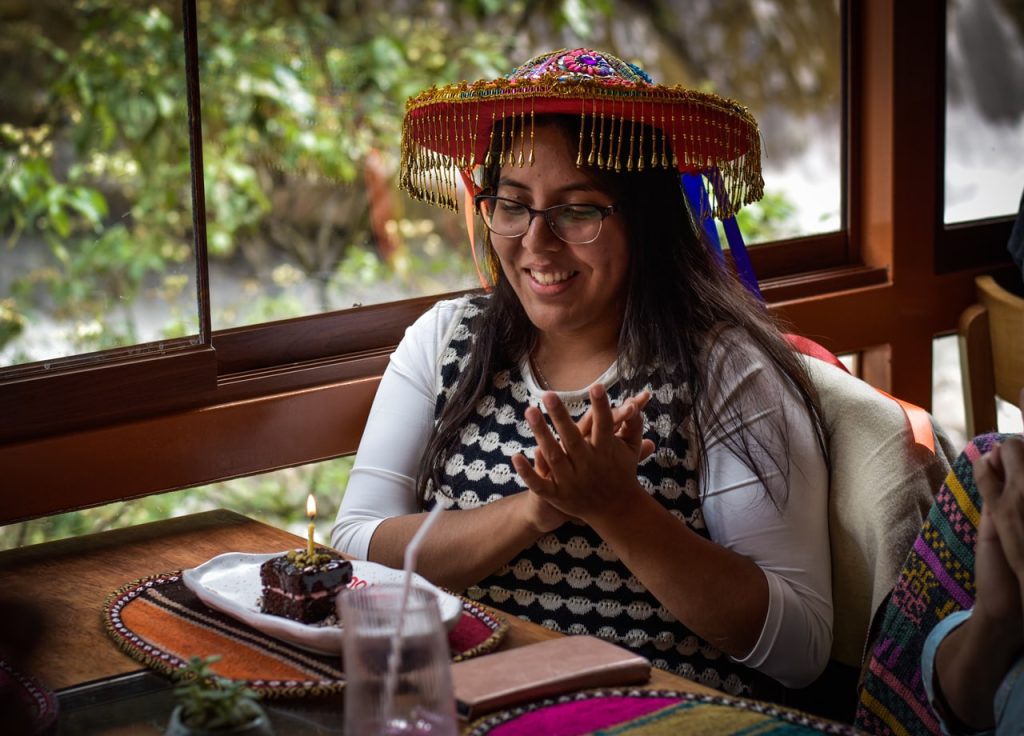 Chocolate Brownie in Machu Picchu