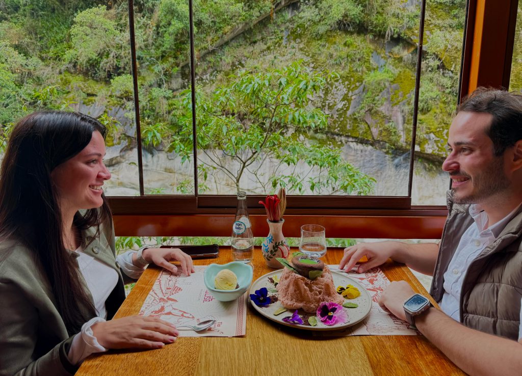 Coca Volcano Dessert